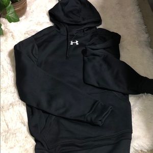 Black Underarmour Dri-Fit Hoodie
